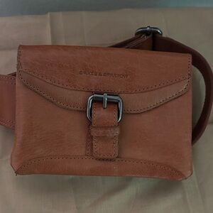 Brown Leather Fanny pack